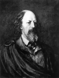 Portrait of Alfred, Lord Tennyson, c.1860s